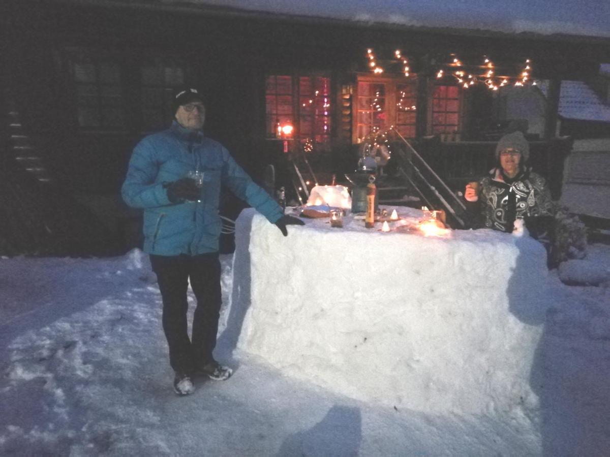 Ferienwohnung Blockhaus Juka Vinningen Exterior foto
